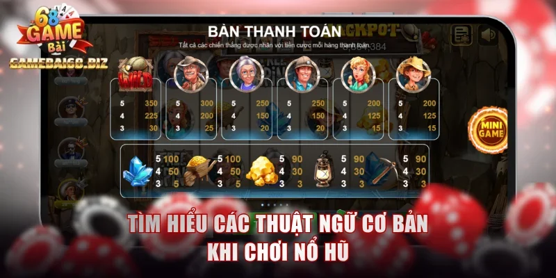 Game Nohu - Bí Quyết Săn Kho Báu Jackpot 1000+ Tỷ Đồng 1 Tìm hiểu các thuật ngữ cơ bản khi chơi nổ hũ